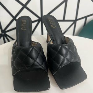 Ego black heels